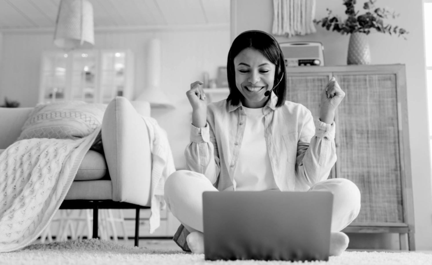 Hands organizing financial documents and planning materials